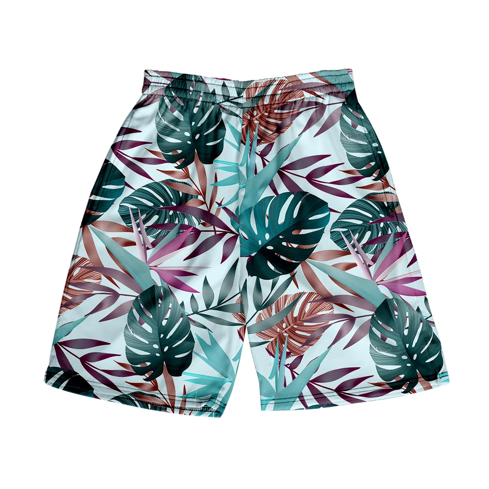 

Пляжные шорты Мужская и женская одежда 3D цифровая печать повседневные шорты модные трендовые штаны для пар 17