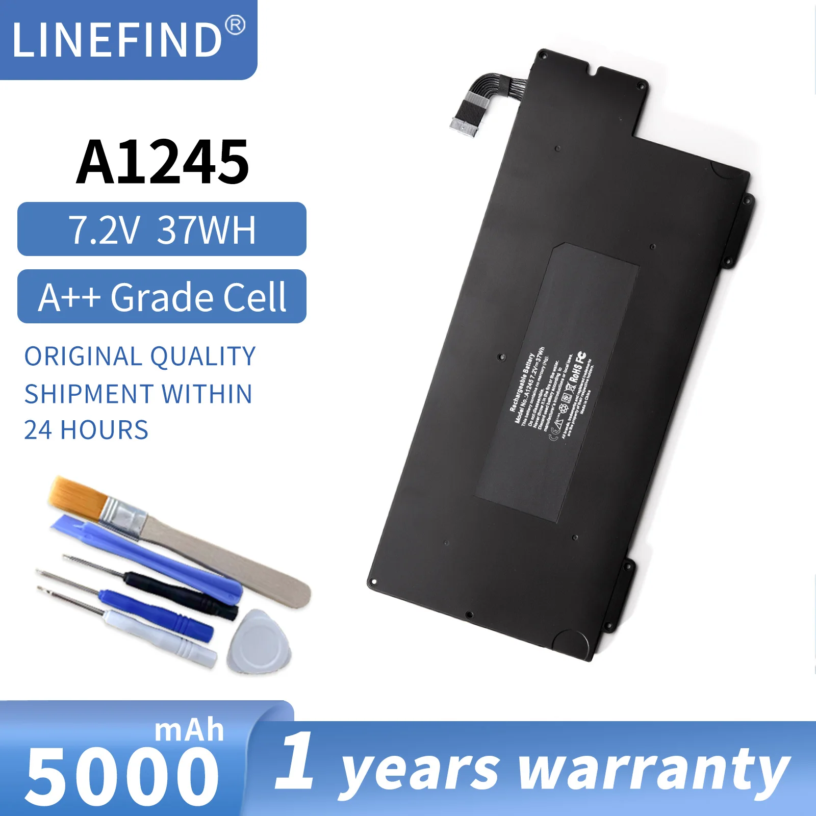 Аккумулятор A1245 A1237 020-6350-A 661-4915 для Apple MacBook Air 13 