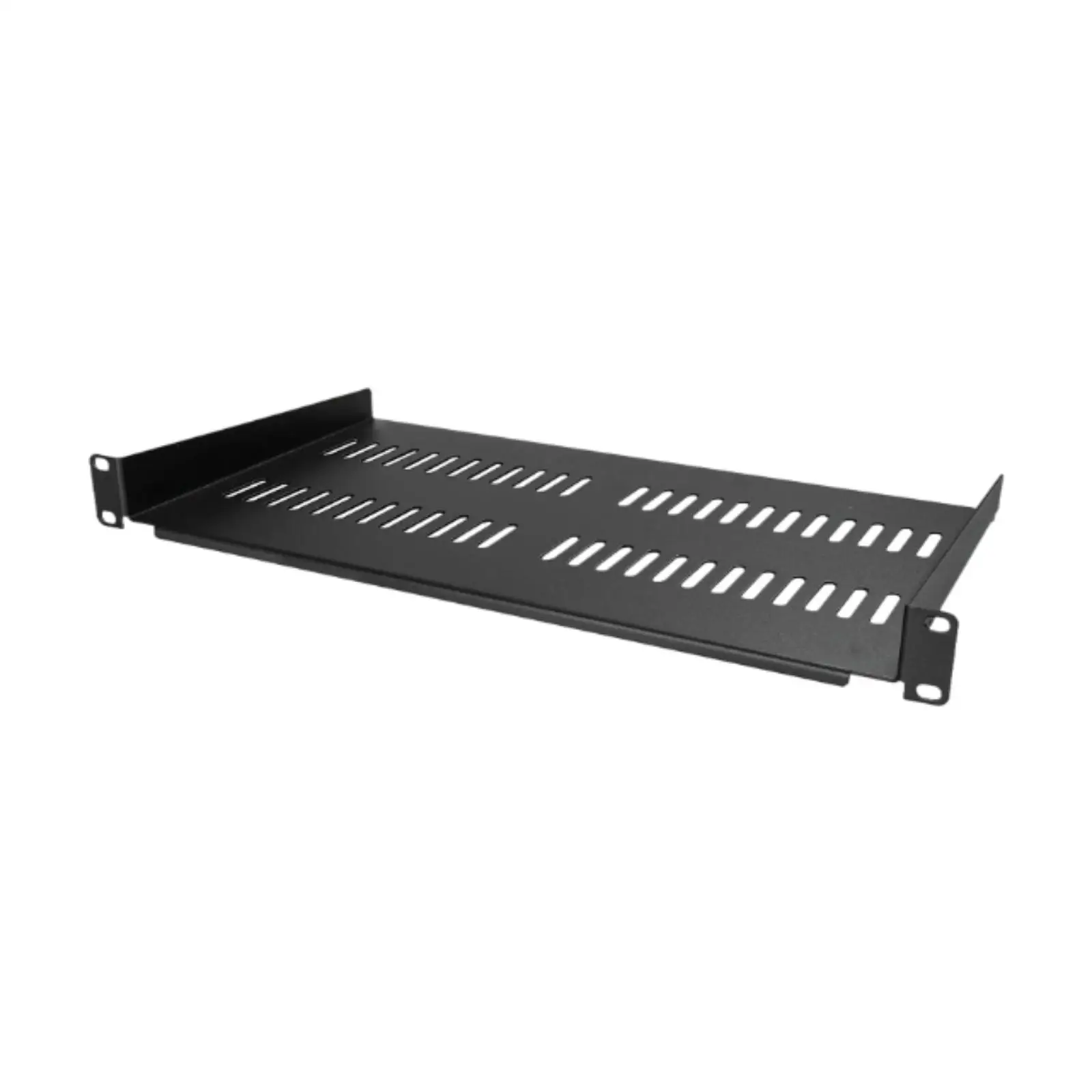 1U Rack Shelf 1U Server Rack Shelf Network 10inch Deep Steel Device Networking Tool for 19" Network Server