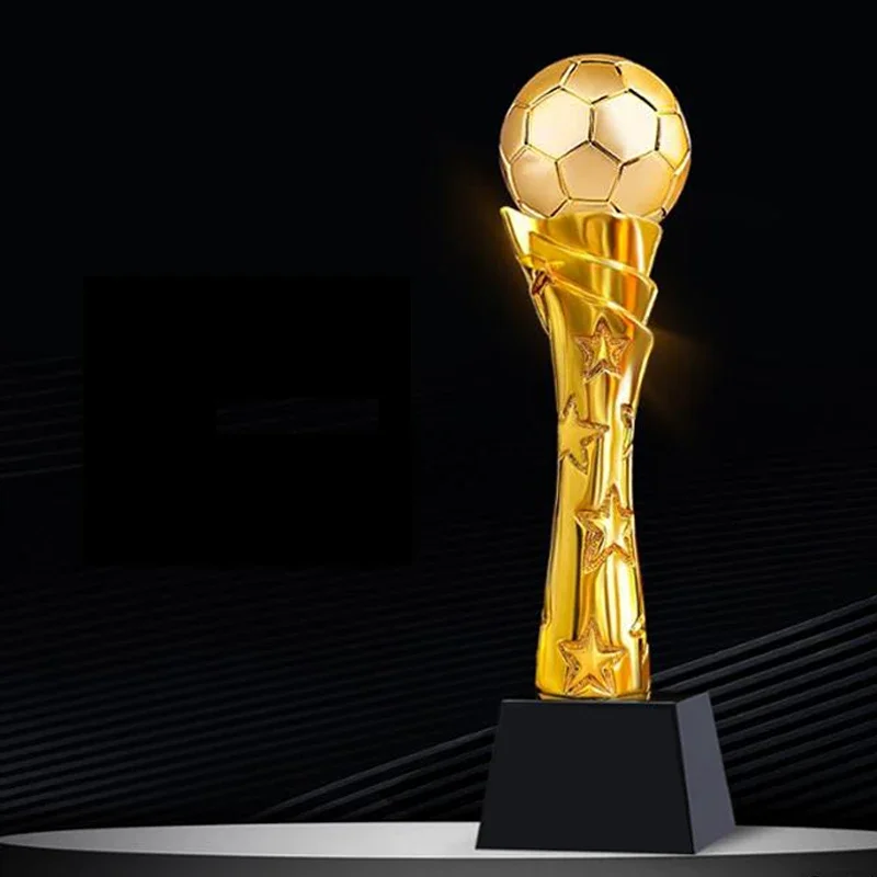 Customized Gold-Plated Resin Trophy for Billiards Volleyball Ball Gold Silver Copper Optional Event Awards Home Decor Honor, 1PC