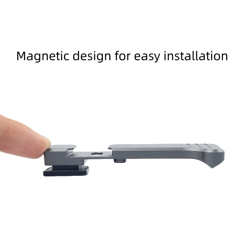 Poignée latérale en aluminium pour DJI Action 6, protection renforcée et prise en main facile