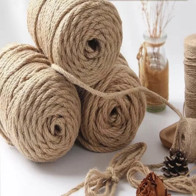 Cuerda De Yute Natural De 1 Mm, 328 Pies Para Manualidades De Regalo, Proyectos De Manualidades, Envoltura, Agrupación, Embalaje, Jardinería Y Más