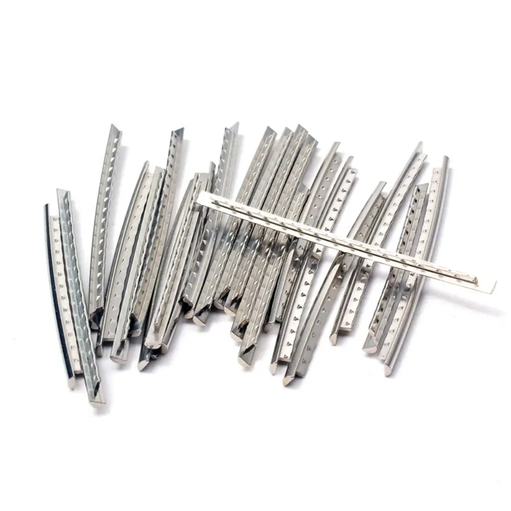 2.2mm Guitar Fret Wire 2.7mm Stainless Steel Guitar Playing Accessories 24Pcs/ Set Fingerboard Frets