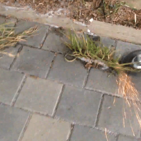 Description Picture 4 of itemSteel Wire Wheel Garden Weed Brush Lawn Mower Grass Eater Trimmer Brush Cutter Tools Garden Grass Trimmer Head Weed Brush