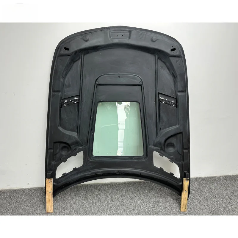 IMP 스타일 자동차 부품 카본 파이버 프론트 보닛 후드 GT GTC GTS 2015-2018 엔진 커버 자동차 액세서리