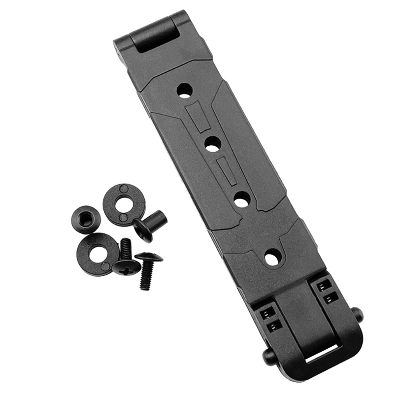 

Small Molle-Lok Carrying Clip for Molle-lok System Strap Attachment DIY Knives Kydex Sheath With Mounting Hardware