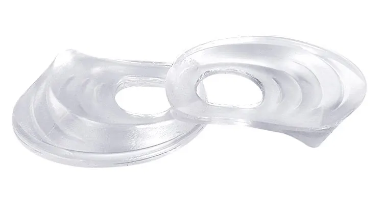 Nuevas plantillas de tacón para hombres y mujeres, plantillas para zapatos, cojín tipo X, almohadilla ortopédica para pierna tipo O, Corrector Varus Valgus_voghion.com