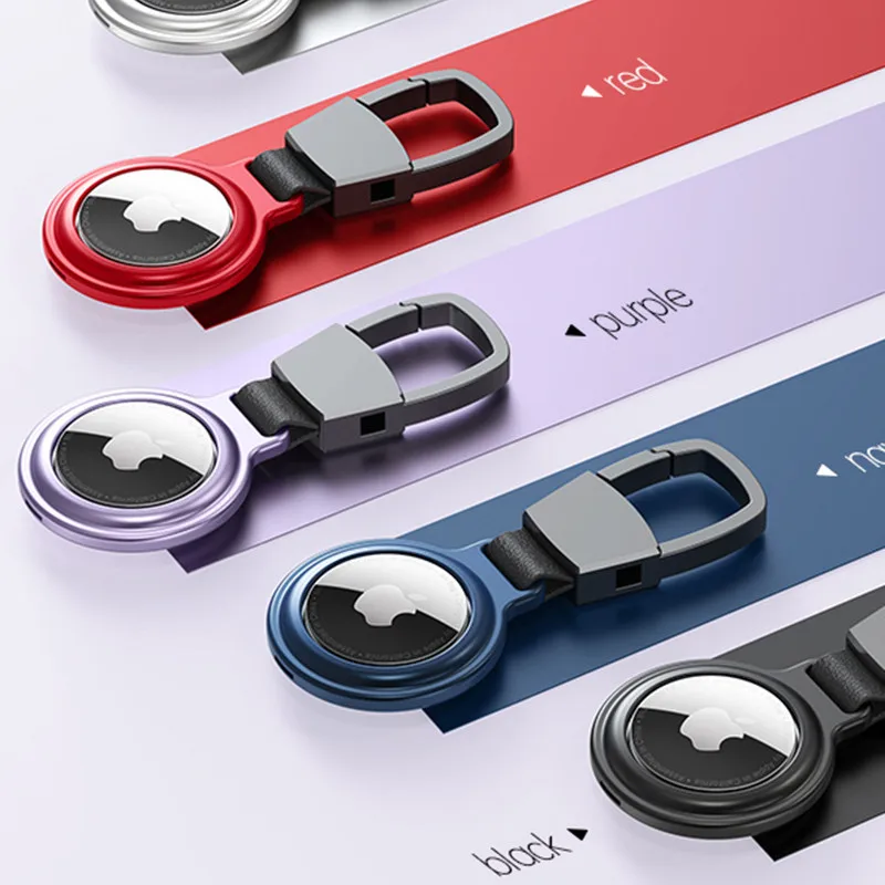 AirTag Metal Case With keychain 1