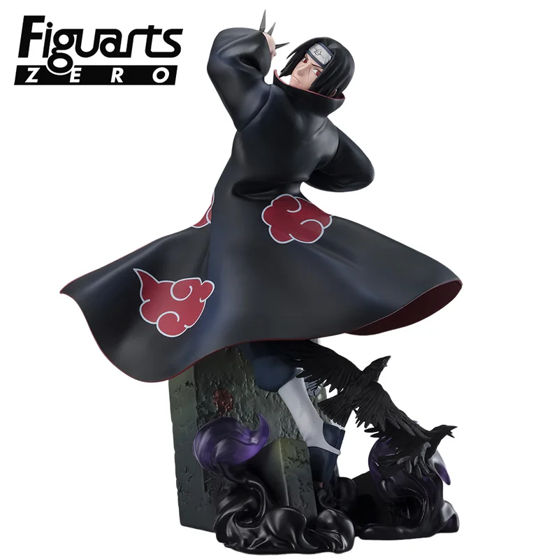Genuino Originale Naruto Figuarts Zero Uchiha Itachi Action Figure Figure Pvc 24Cm Modello Da Collezione Bambola Statuetta Ornamento Regalo