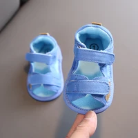 0-18Months Summer Shoes Unisex Soft Leather Baby Sandals With Non-slip Suede Soles For Boy and Girls Sandals Clogs Gifts 3
