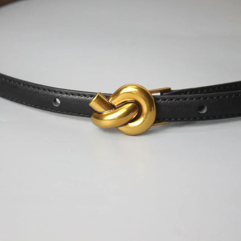 Women’s Designer Belts Luxury Fashion Belts for Women Black White Brown Women's Trousers Jeans Belt Dress Belt Waist Belt CY08 - 4