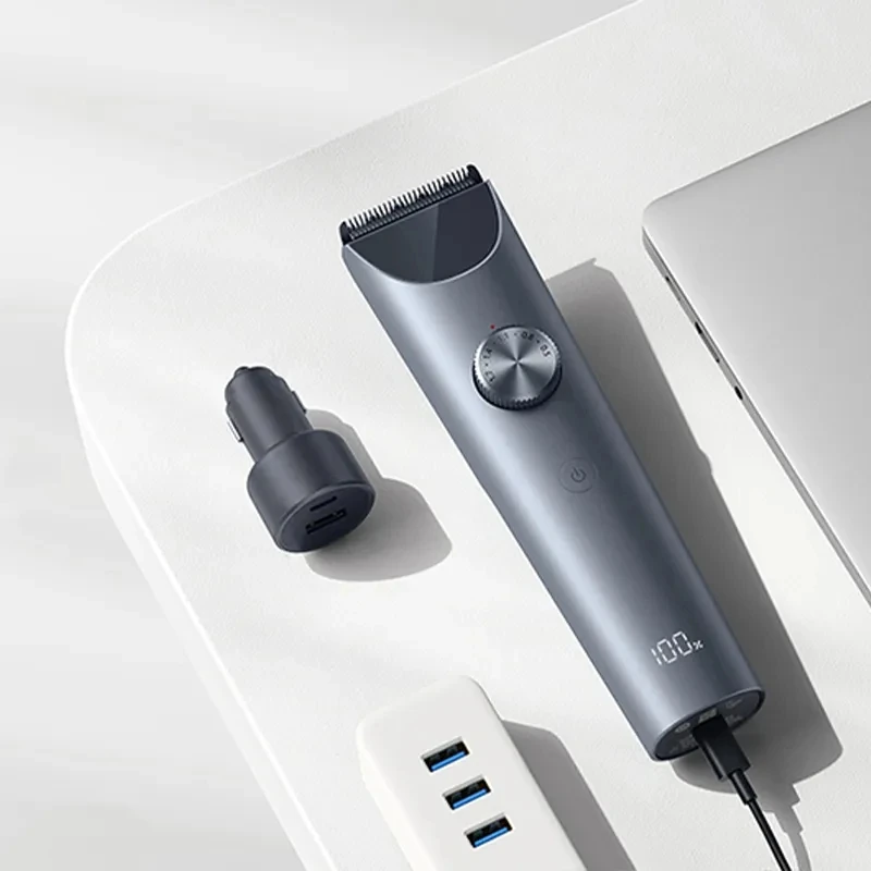New Xiaomi Mijia Hair Clipper 2 Professional IPX7 Waterproof Hair Trimmer For Men Hair Cutting Machine Electric Shaver Home 6