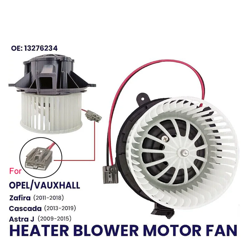 

FOR OPEL VAUXHALL ASTRA J ZAFIRA MK3 C1 CASCADA HEATER BLOWER MOTOR FAN 13276234