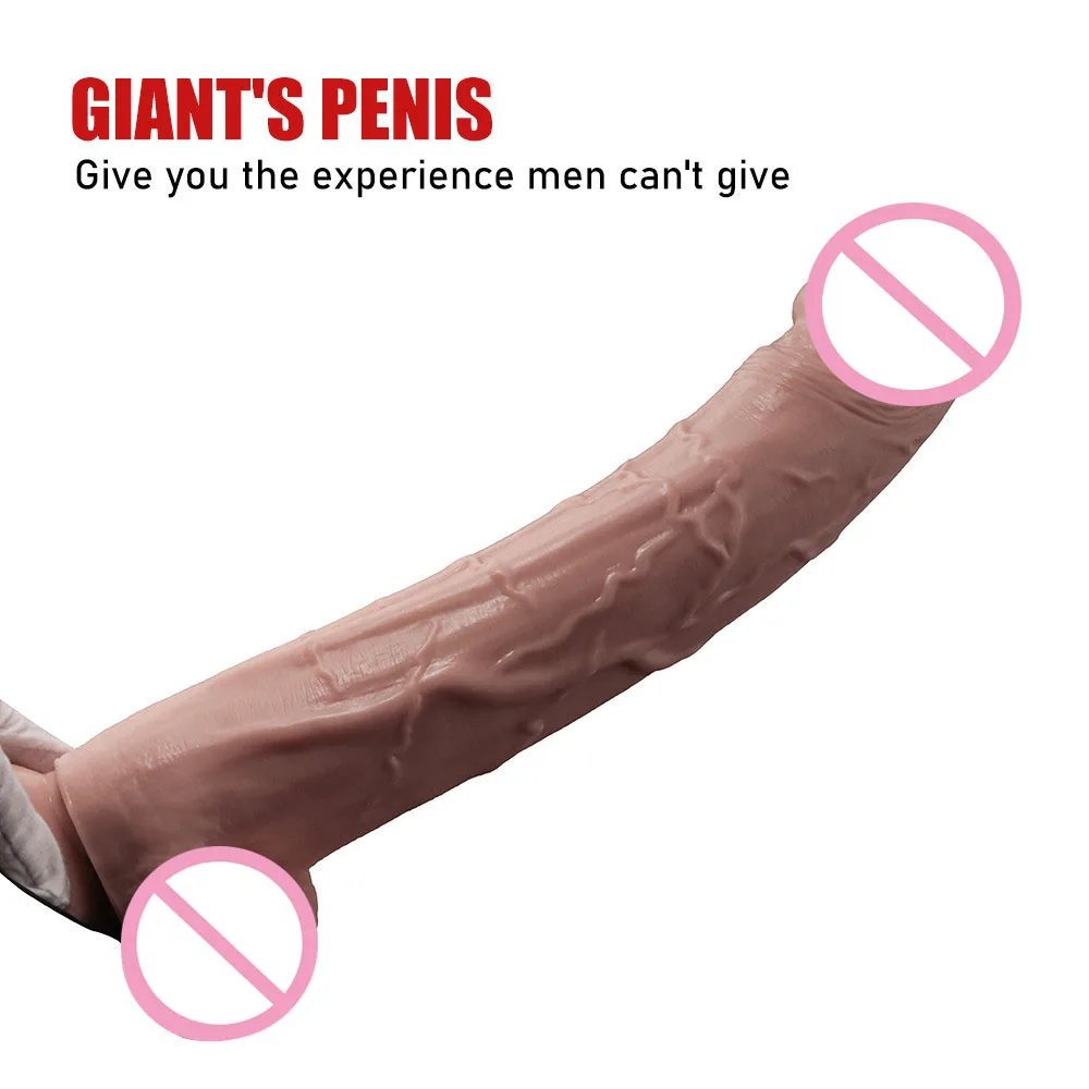 Realistic silicone dildo large penis thick female dildo sex toys G-spot vaginal stimulator female masturbation sex products sex toys