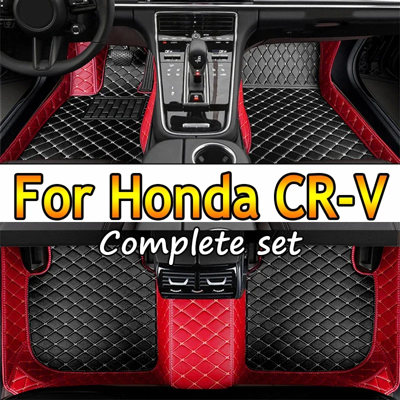 

Car Floor Mats For Honda CR-V CRV 2011 2010 2009 2008 2007 Auto Interior Accessories Carpets Custom Waterproof Leather Rugs