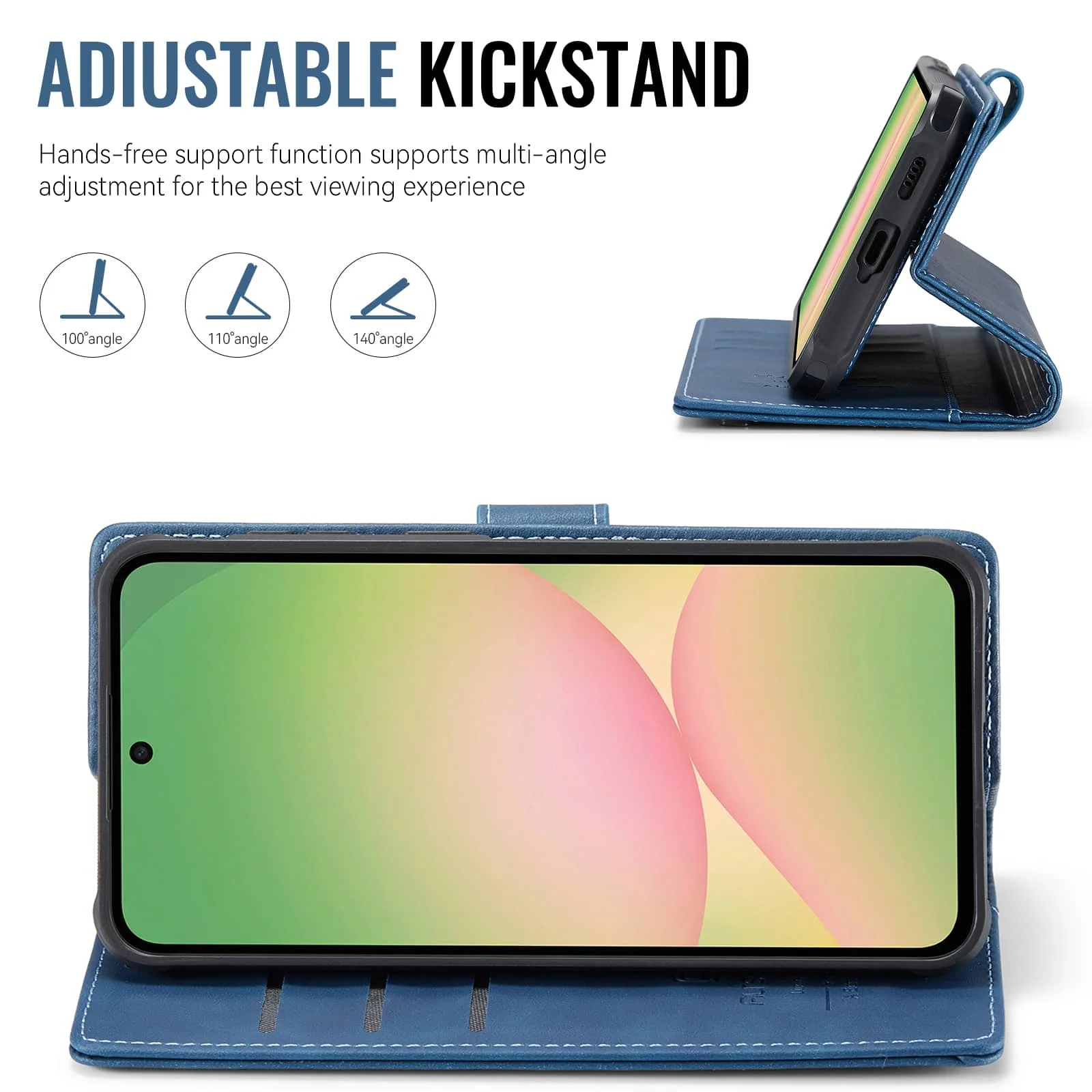 Deluxe Detachable 2-in-1 Wallet Case with RFID Blocking and Shockproof Protection