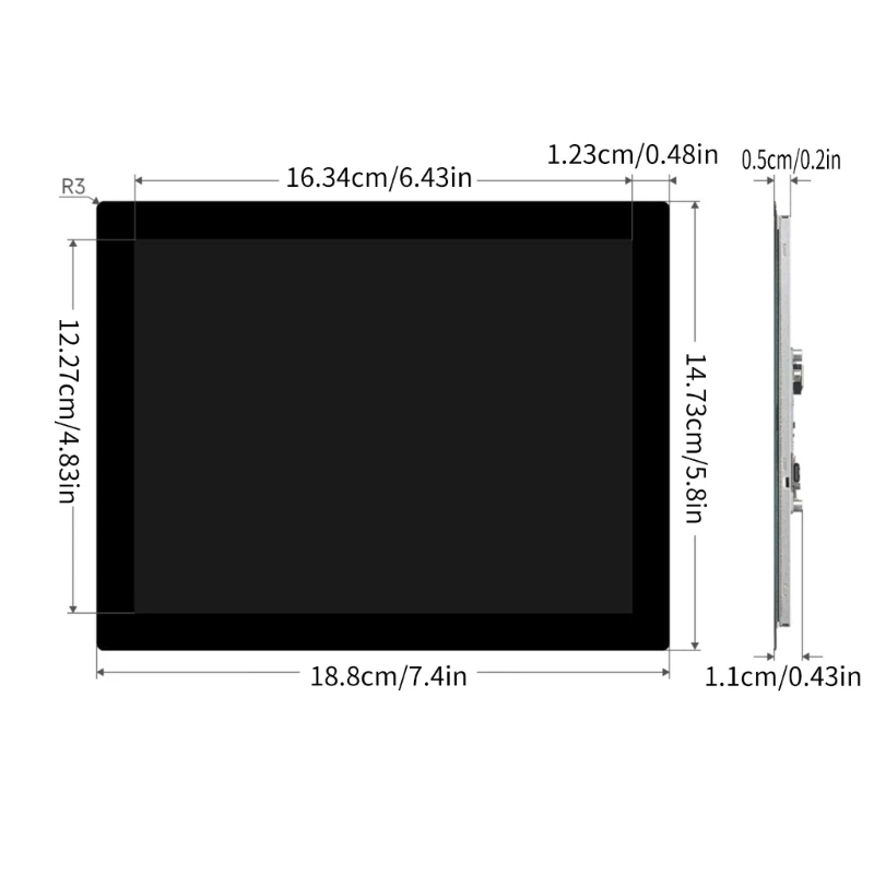 9.7ġ ȭ  LCD 8ġ ÷ ȭ г ⺻ 