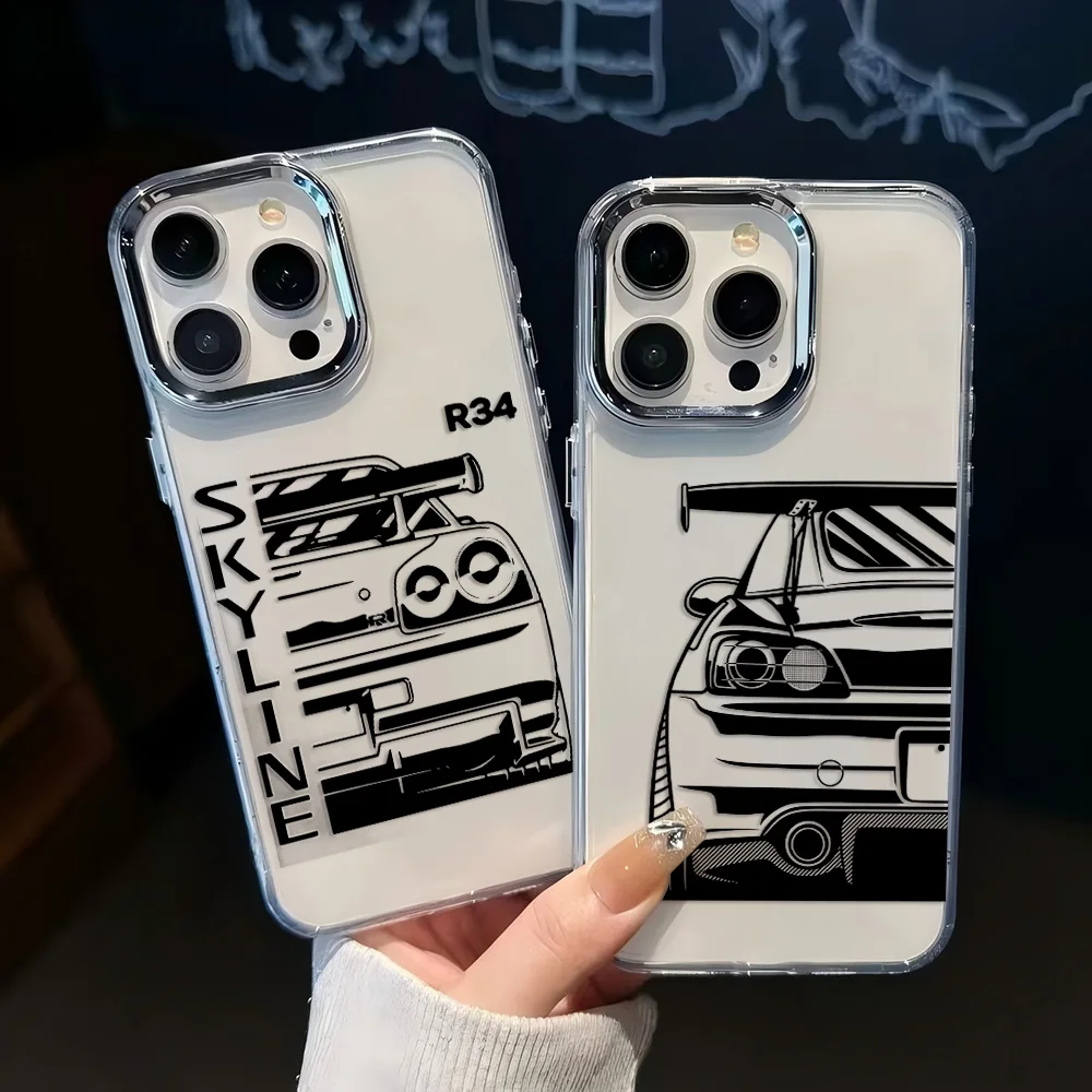 Dream Car Transparent Soft Silicone TPU Phone Case