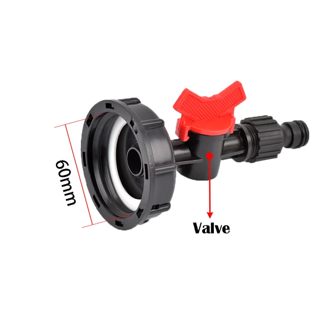 3/4 ”Női Szálak -Adagoló Szelepkapcsoló Cumi Ibc Lefolyó Adapter Kifolyó Szerelvények Otthoni Kerti Öntöző Kapcsoló Szerszám - Image 3