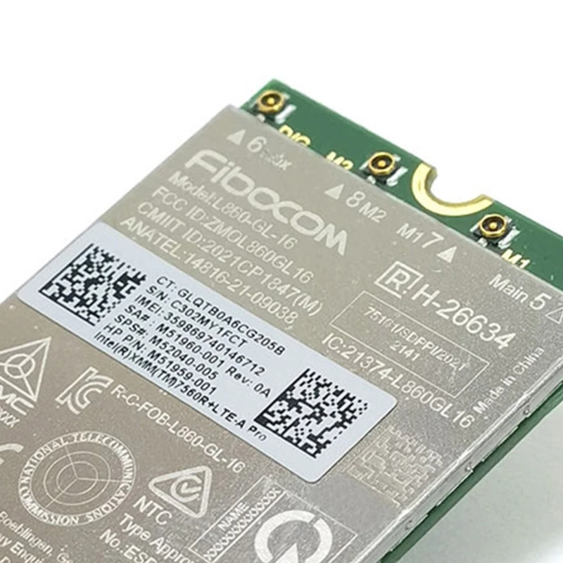 L860-GL-16 LTE CAT16 Module for 4G Module L860-GL M52040-005 4G-Modem NGFF-m2 For Elitebook X360 830 840 850 x2G4
