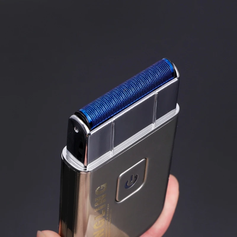 Mini USB Rechargeable Reciprocating Blade Electric Razor Shaver KM-5088 for Men 4