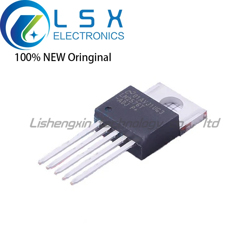 

10pcs/lot LM2576T-ADJ LM2576T LM2576 TO-220-5 In Stock