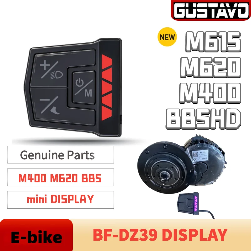 Bafang Lcd E-Bike Mid Motor Display Dz39 Strumento M400 G510 Bbs0102 Hd Lcd Mini Schermo A Colori