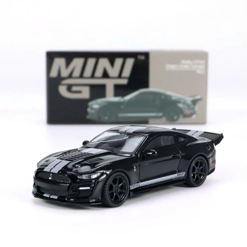 

MGT 1:64 Shelby GT500 Dragon Snake Concept Black MGT00575-CH LHD литой автомобиль модель мальчика коллекционные игрушечные украшения