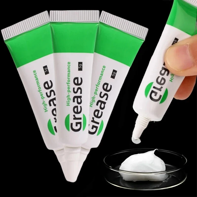 Silicone Grease Lubricant Silicone Grease 12PCS Small Package Lubricating Grease Fitness Equipment Maintenance Oil Automotive Spark Plug Insulating Silicone Grease Paste