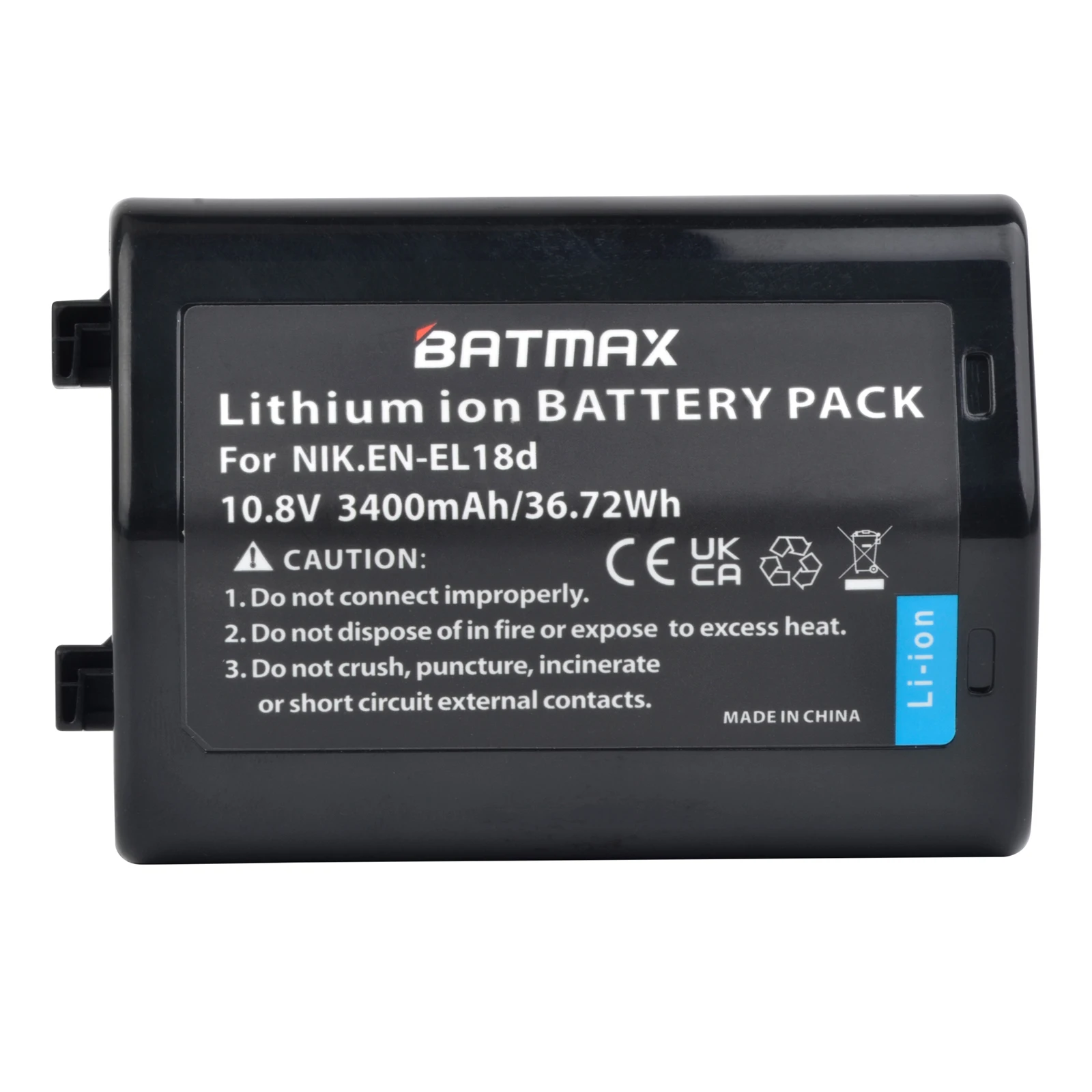 Batteria En El18D En-El18D Enel18D Per Fotocamere Nikon Z9 D6 D5 D4 D4S