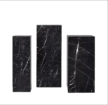 american british french modern design marble side table plinth living room furniture set for luxury villa apartment project