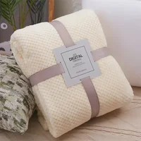 Thicken Baby Blanket Soft Fleece Quilt for Newborn Swaddle Wrap Baby Bedding Accessories Sofa Blanket Stroller Cover Kids Gift 1