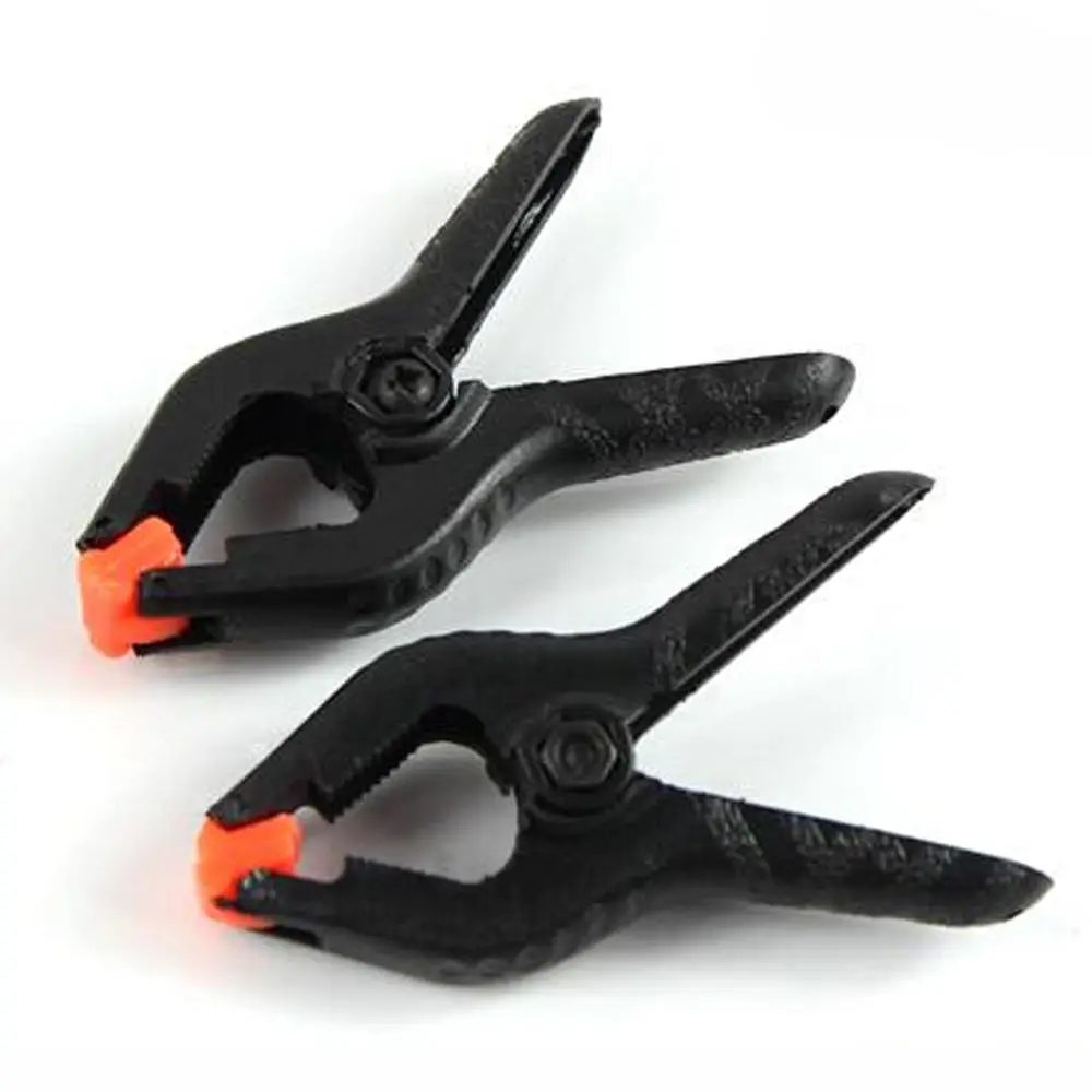 

6pcs Retail Wholesale Home Micro A-shaped DIY Clips Spring Clamps 2'' Hard Plastic Tools