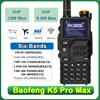 Baofeng K5 Pro Max Walkie Talkie 12W UHF VHF High Capacity Six-Band AM 108-136MHz NOAA Long Range Noise Reduction BF-UVK5M Radio 1