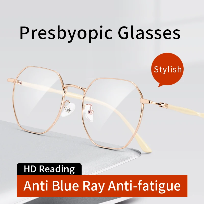 

Stylish Blue light blocking anti eyestrain Reading Glasses, Women's Eyeglasses Trend 2024,Anti Eyestrain Computer Readers