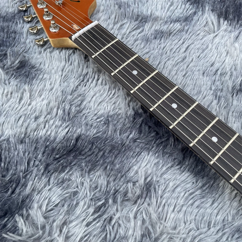 カスタマイズされたエレキギター,高品質の金色のボディ,古い