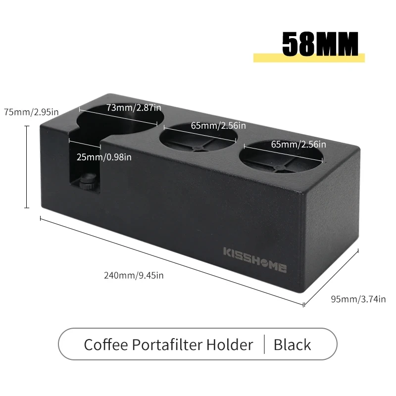 Premium Bottomless Portafilter with Solid Wood Handle