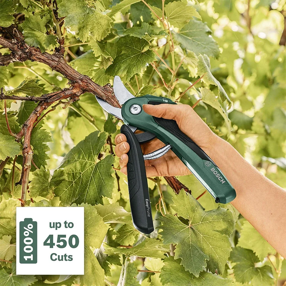 Bosch Cordless Pruning Shears Home and Garden Electric Secateurs 3.6V 20mm Gardening Plant Scissor Branch Pruner Power Tool 2