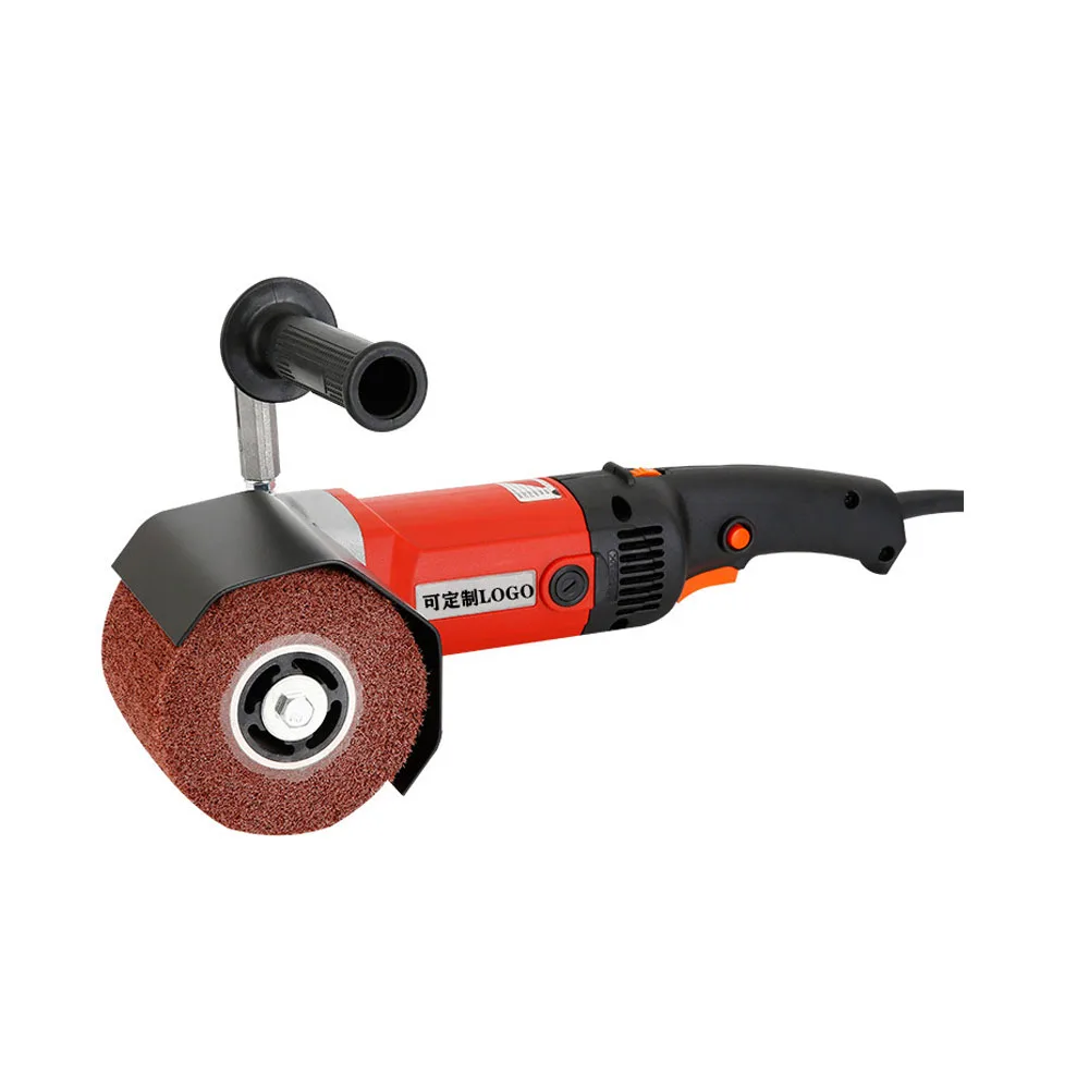 

220V/2200W Electric Polishing Machine Wire Drawing Grinding Machine Metal Stainless Steel Wood Mirror Polishing Machine