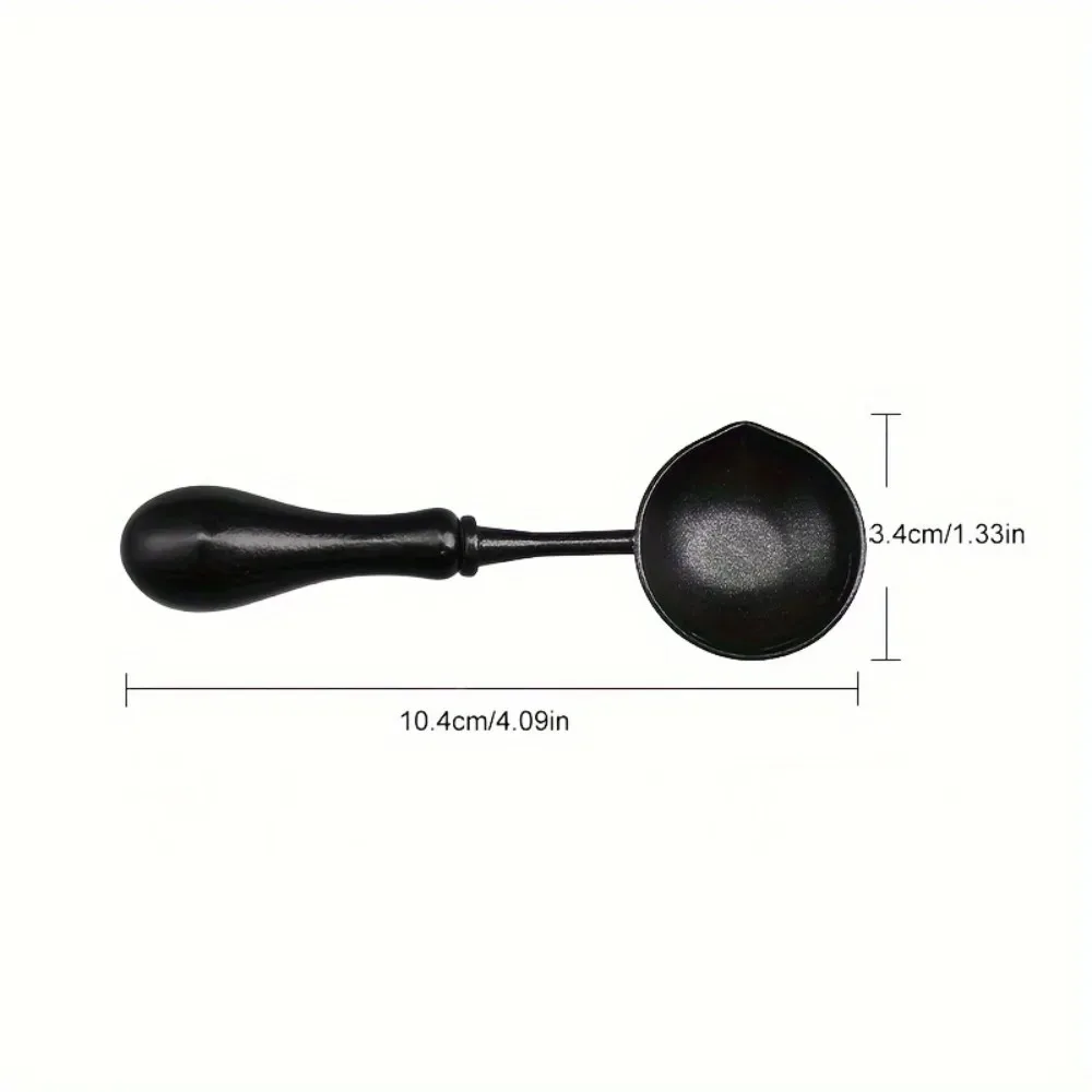Wax Sealing Spoon Lacquer Seal Non Stick Spoon Stamp Seal Heating Lacquer Wax Tool Anti Stick Easy To Clean