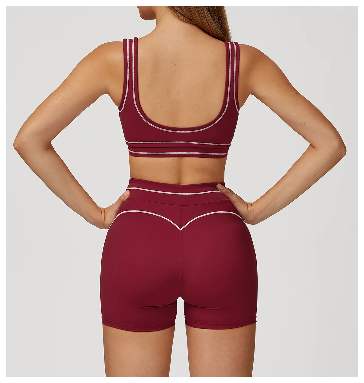 Brassière Sport Push-Up Dos Nu