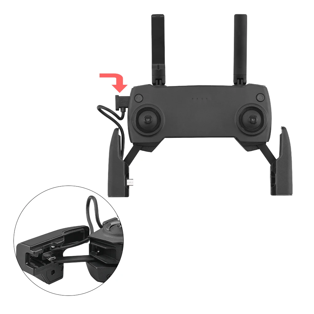 Description Picture 2 of itemData Cable for DJI MAVIC MINI/SPARK/MAVIC PRO/ZOOM/AIR Drone IOS type-C Micro-USB Adapter Wire Connector Tablet Phone Accessory