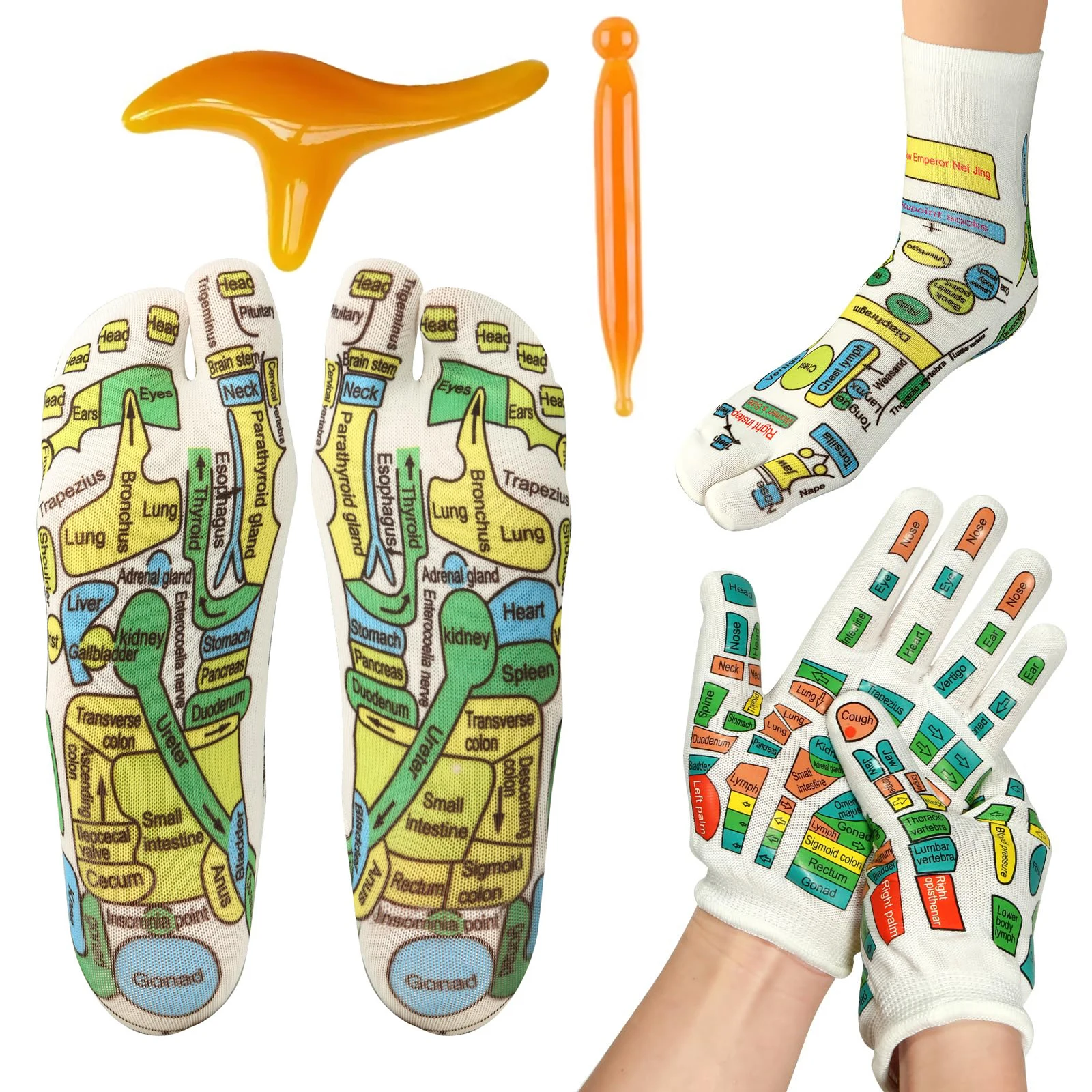 Acupressure Massage Socks 1