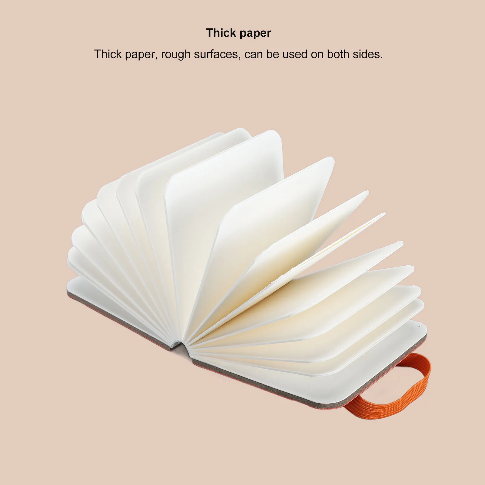 30 Sheets Watercolor Sketchbook Portable Small Watercolor Journal 300GSM White Paper Watercolor Notebook for Sketching Painting