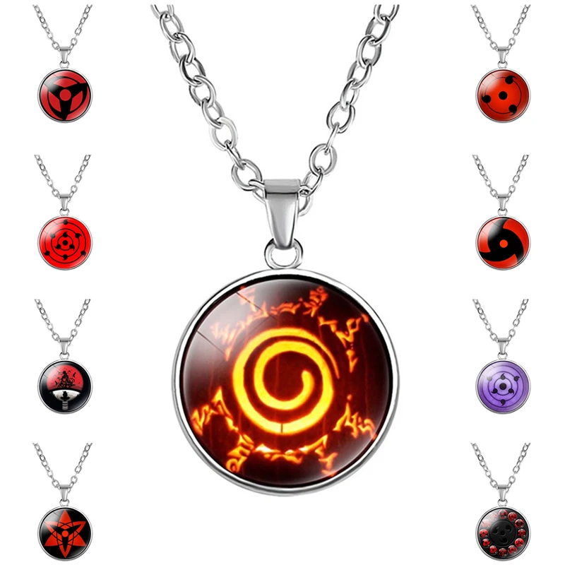 Hot Japanese Anime Jewelry NARUTO Konoha Pendant Necklace