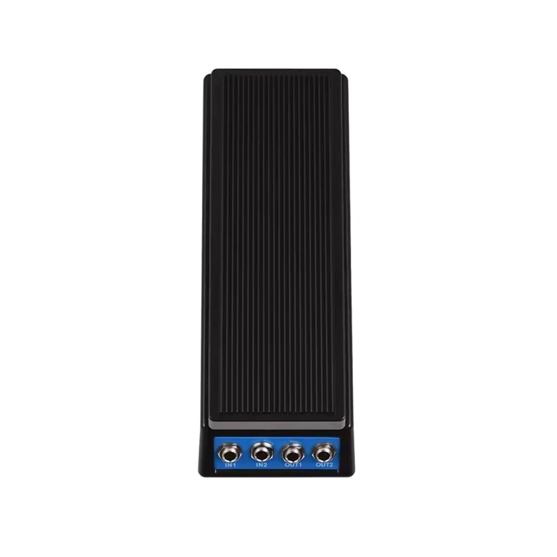 Professional Guitar Volume Pedal Volume/Classic Wah Sound Mono/Dual Channel 6.35Mm Input/Output Guitar Volume Pedal-Y41A