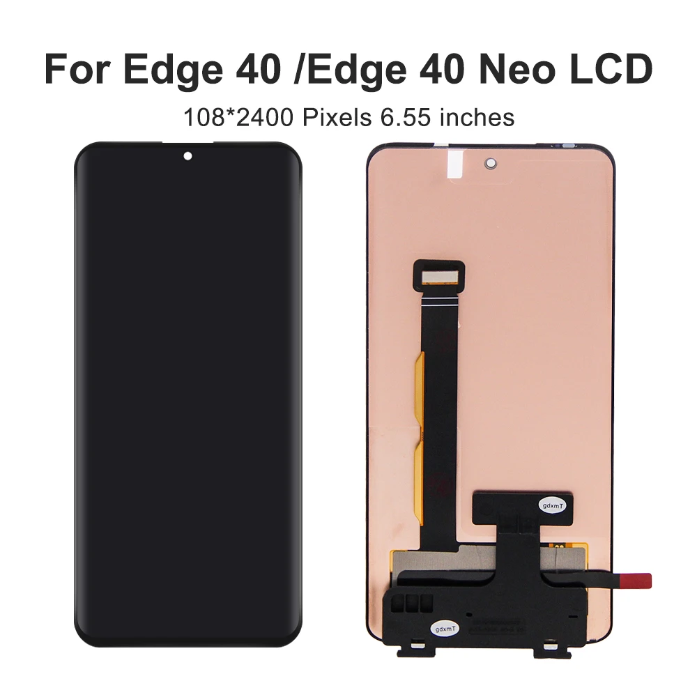 شاشة اصلية AMOLED لهاتف Motorola 40 edge و Motorol...