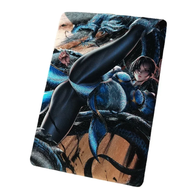 

Street Fighter DIY Homemade Flash Card Chun-Li temptation Anime Game Peripheral Collection Christmas Present