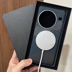 Premium Real Aramid Carbon Fiber Protective Phone Case Cover - Oneplus 13 (Magnetic Gray)