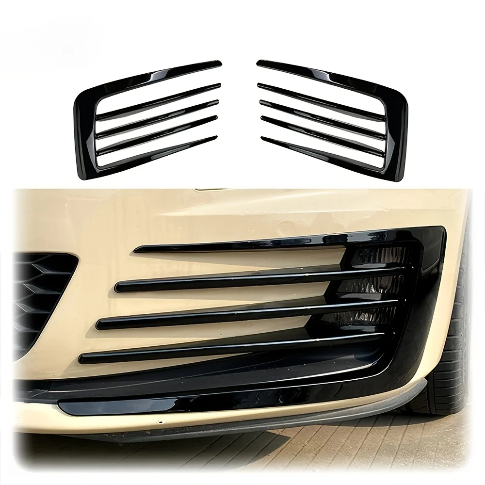 폭스바겐 골프 MK7 GTI GTD 2012-2017용 골프 7 GTI 자동차 앞 범퍼 안개등 그릴 안개등 오픈 벤트 그릴 흡기 커버